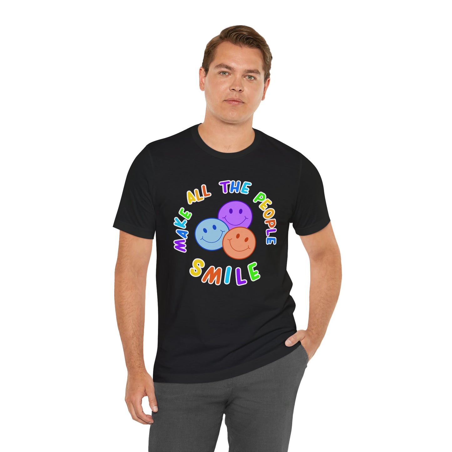 Make All The People Smile - Unisex Adult Tee