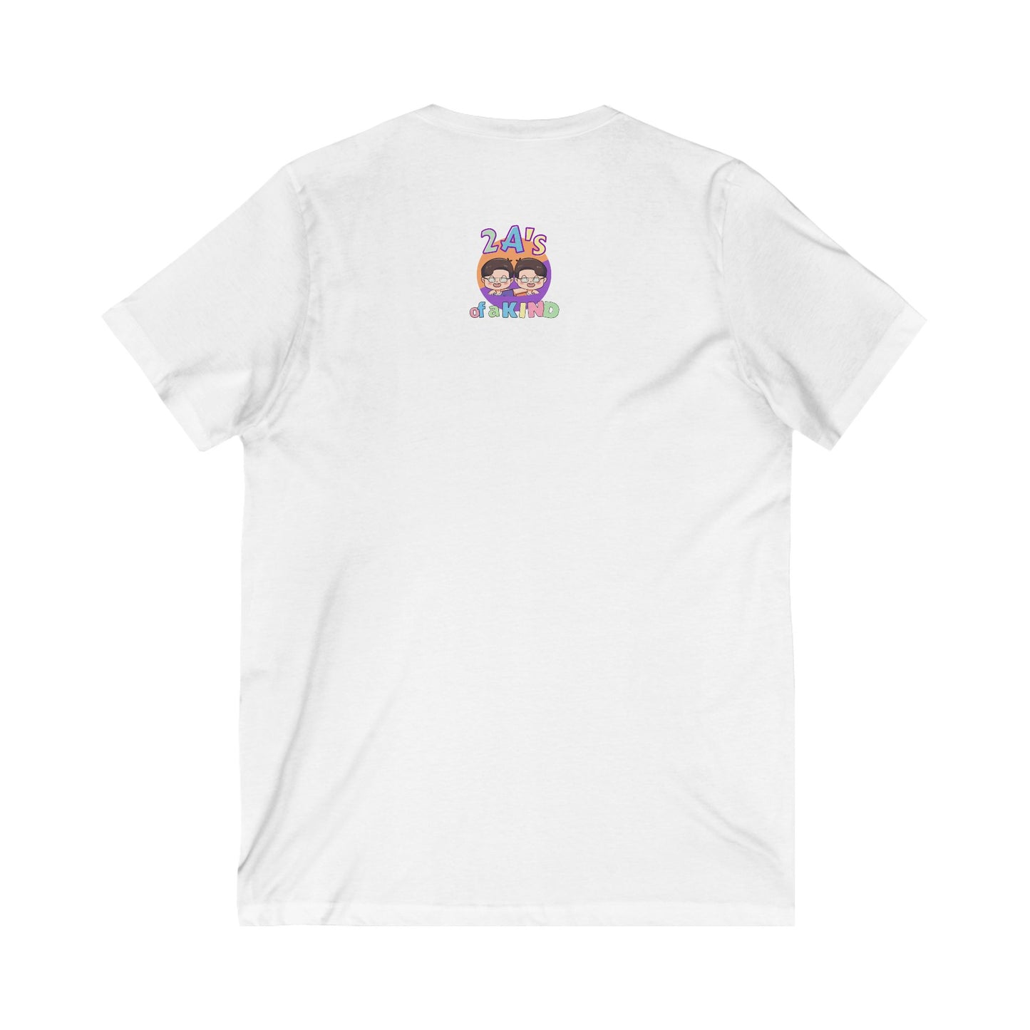 Mommmm - Women's Jersey Short Sleeve Deep V-Neck Tee