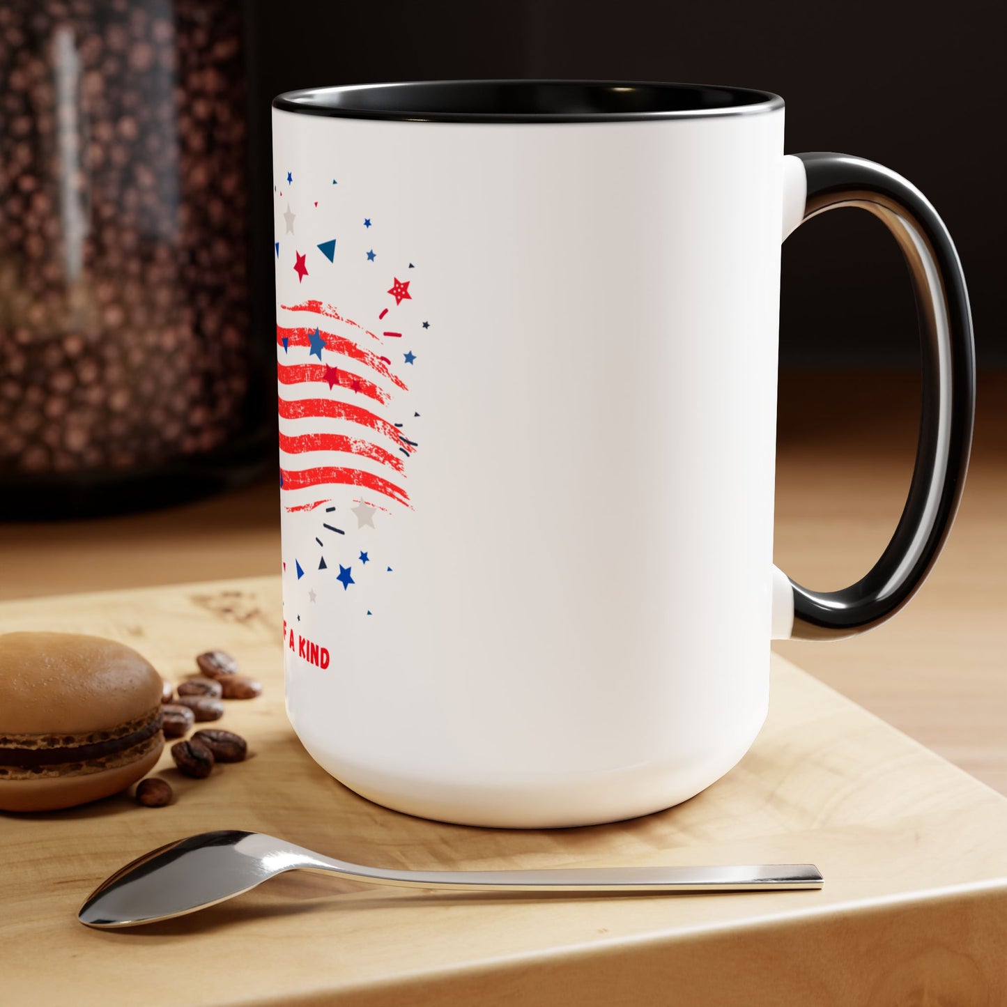 Flag - Two-Tone Coffee Mugs, 15oz