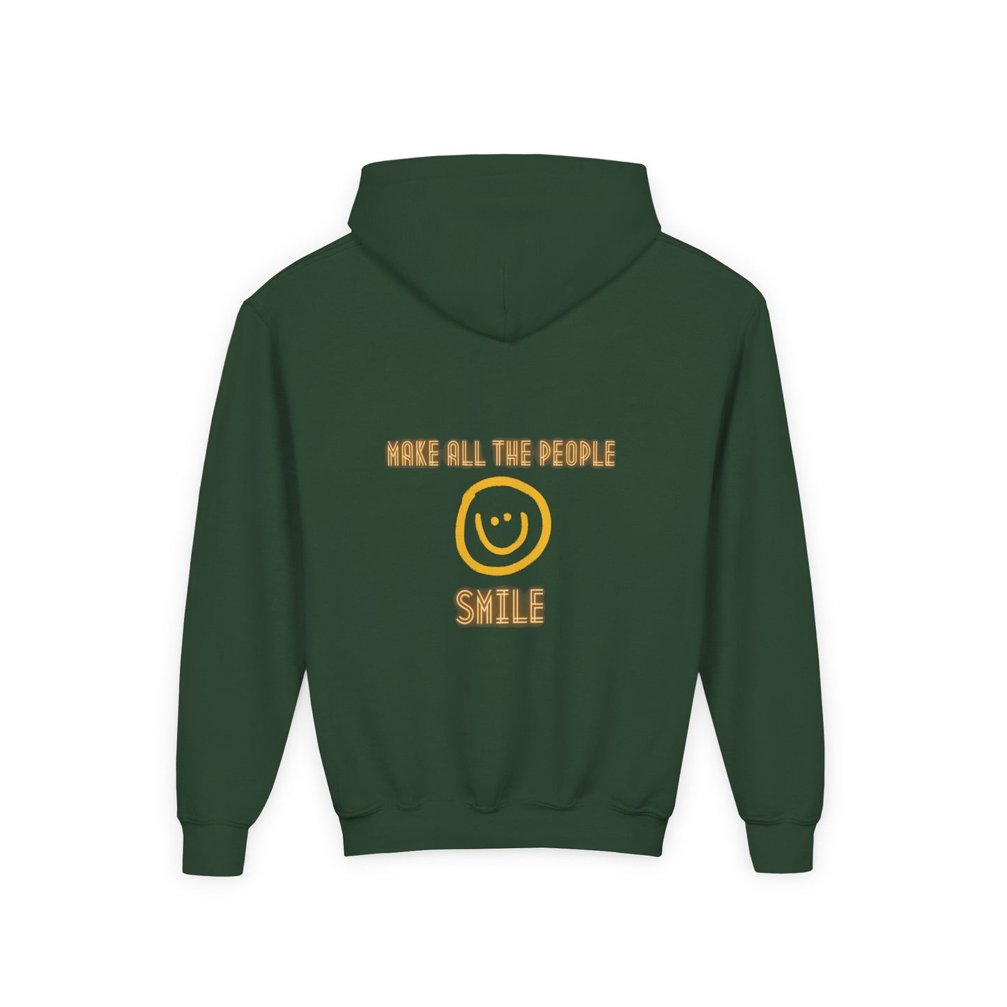 Make All The People Smile - Youth Heavy Blend Hooded Sweatshirt