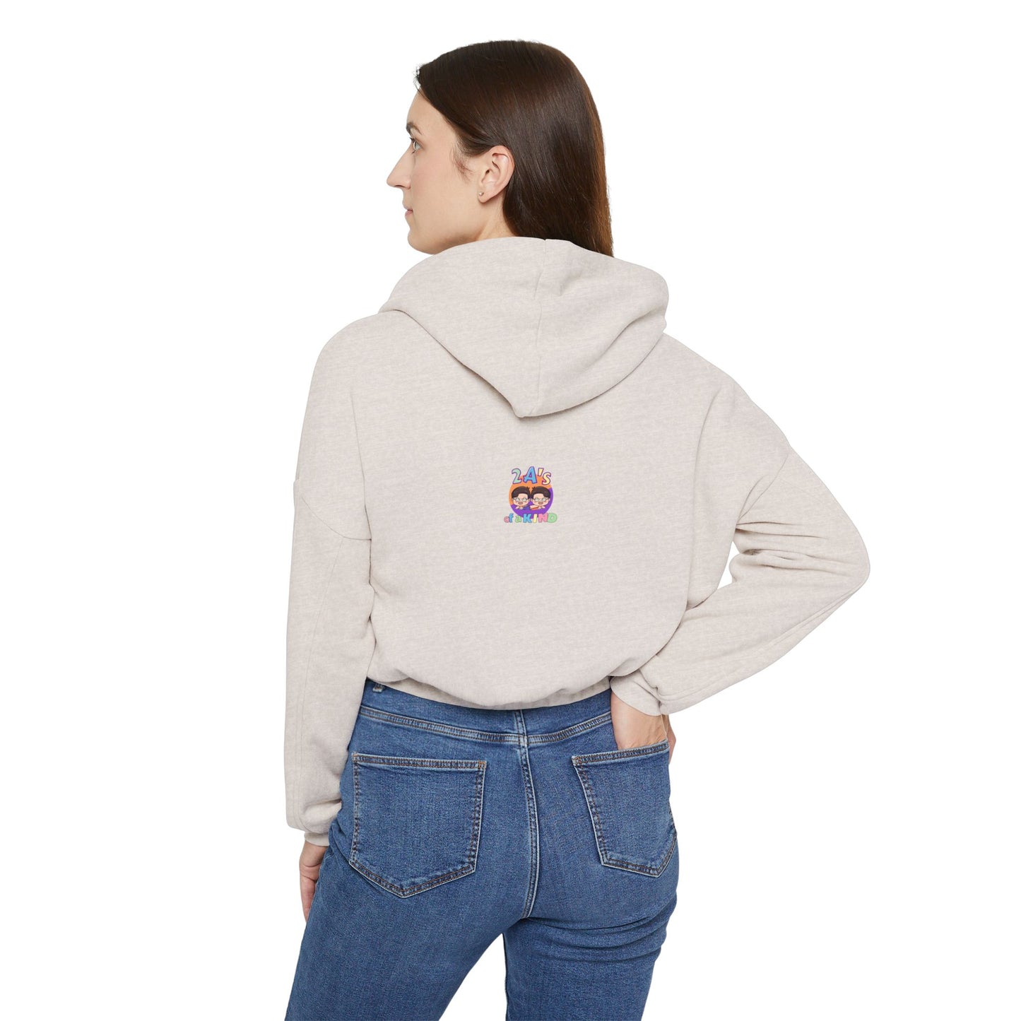 2 A's - Women's Cinched Bottom Hoodie