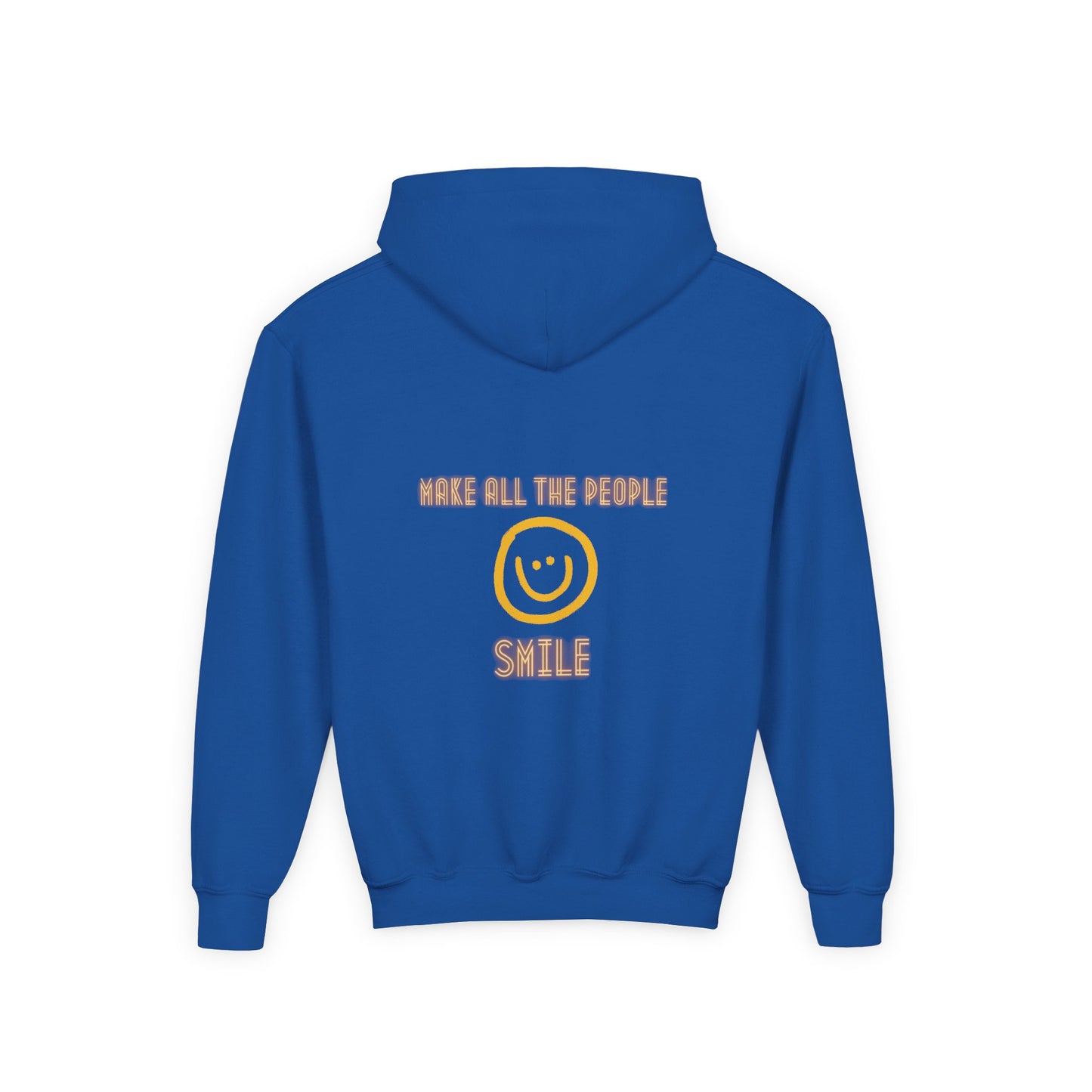 Make All The People Smile - Youth Heavy Blend Hooded Sweatshirt