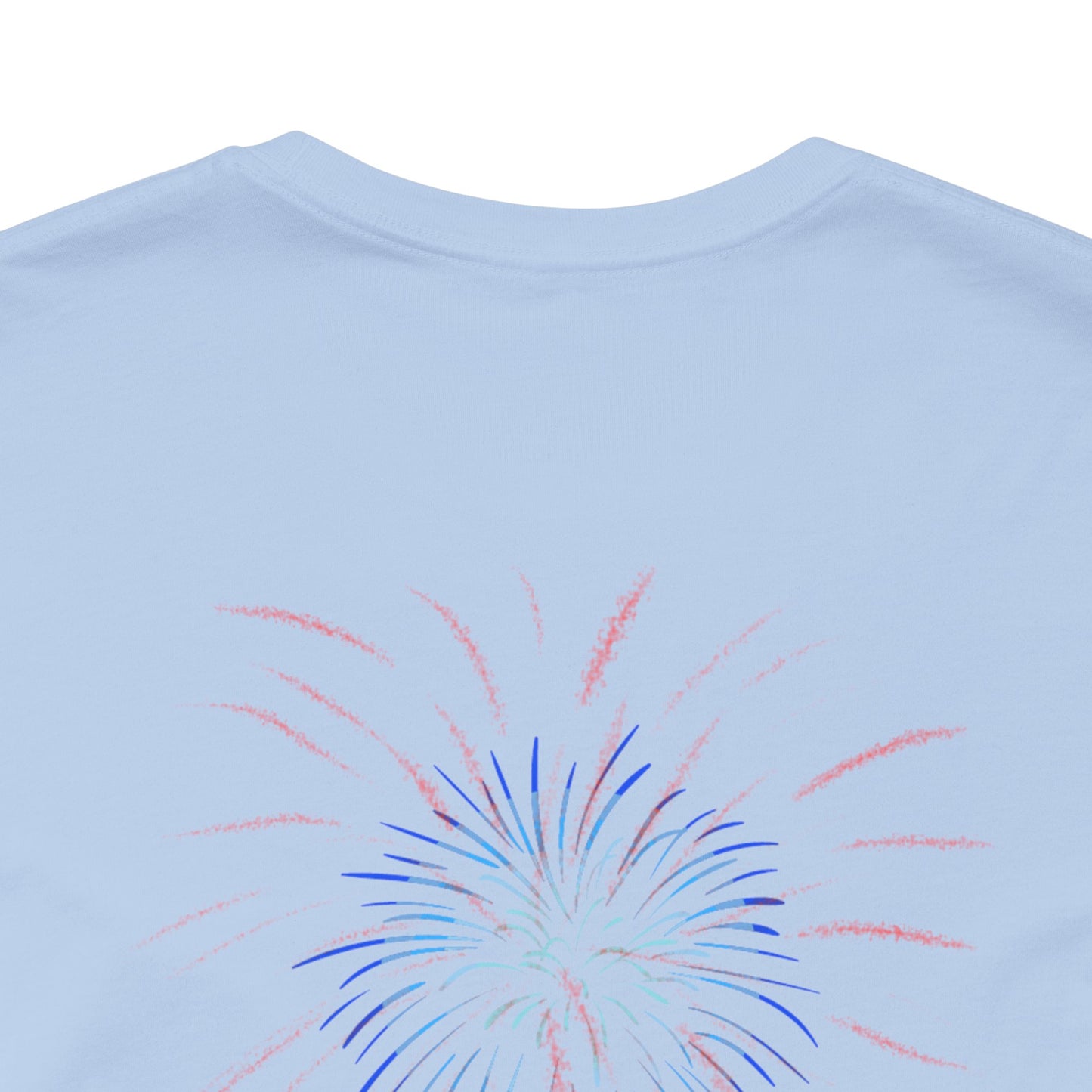 Firework Patriotic Tee - Unisex Jersey Short Sleeve Tee