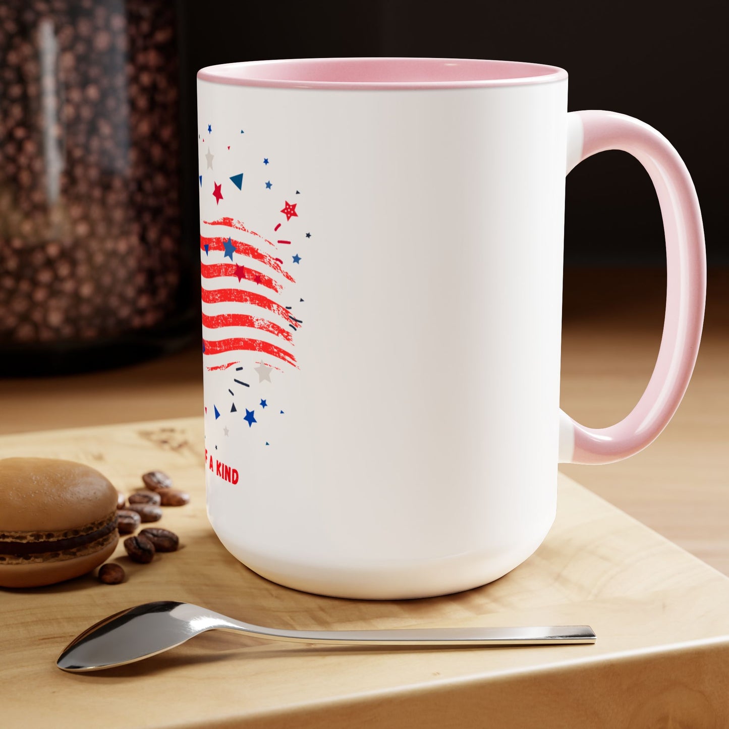 Flag - Two-Tone Coffee Mugs, 15oz