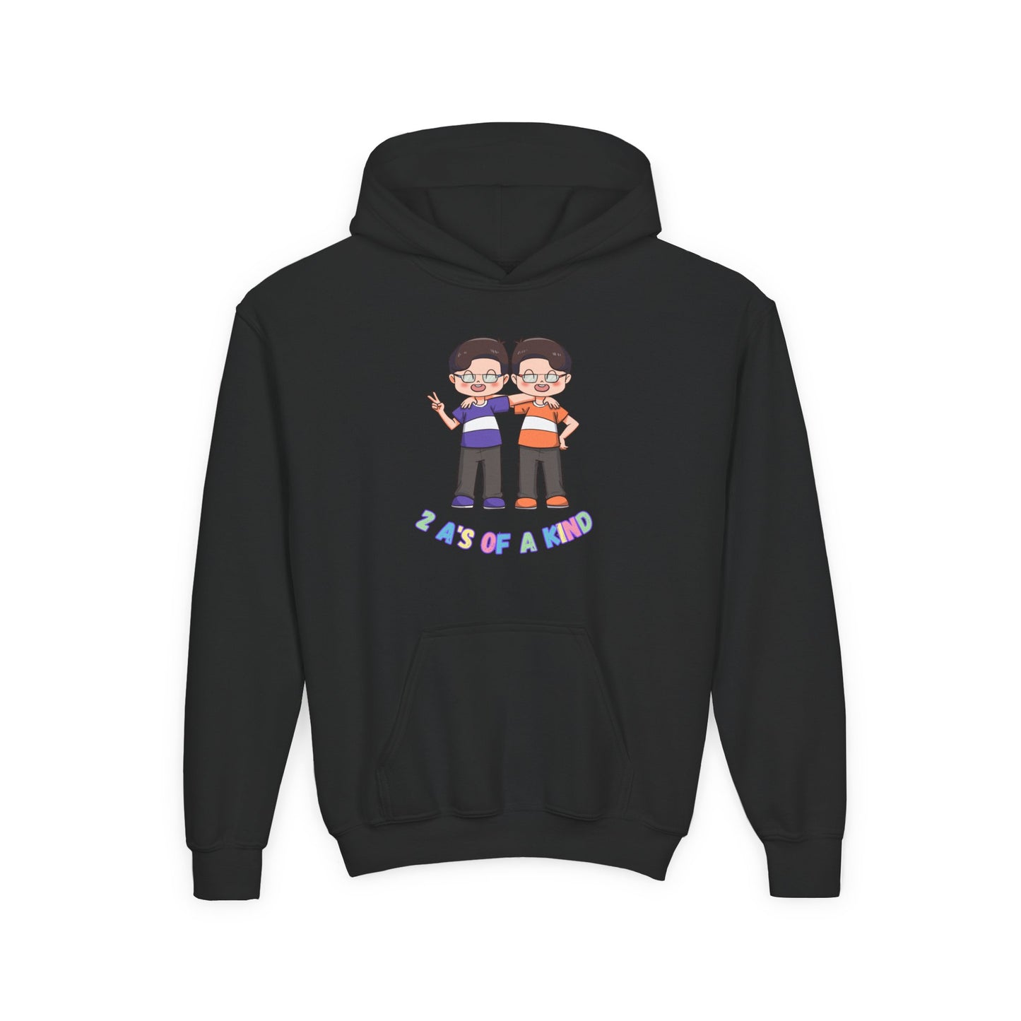 Make All The People Smile - Youth Heavy Blend Hooded Sweatshirt
