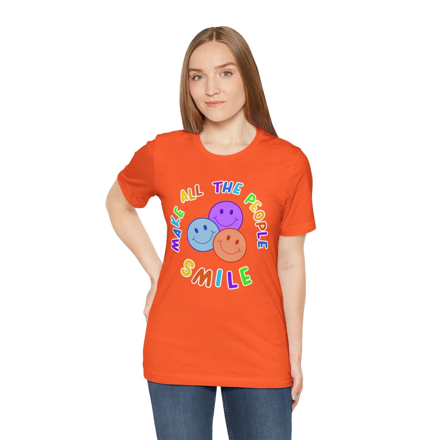 Make All The People Smile - Unisex Adult Tee