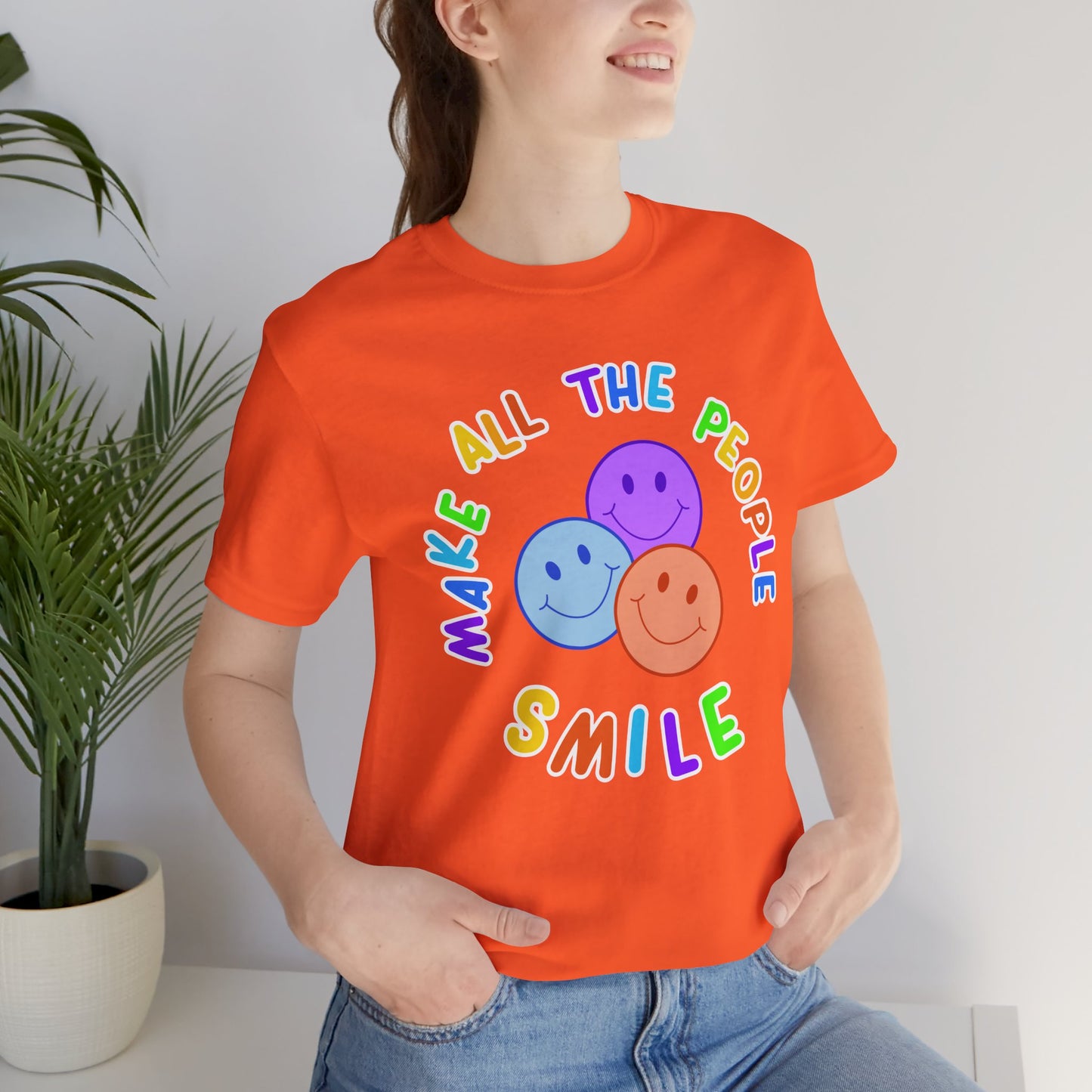 Make All The People Smile - Unisex Adult Tee