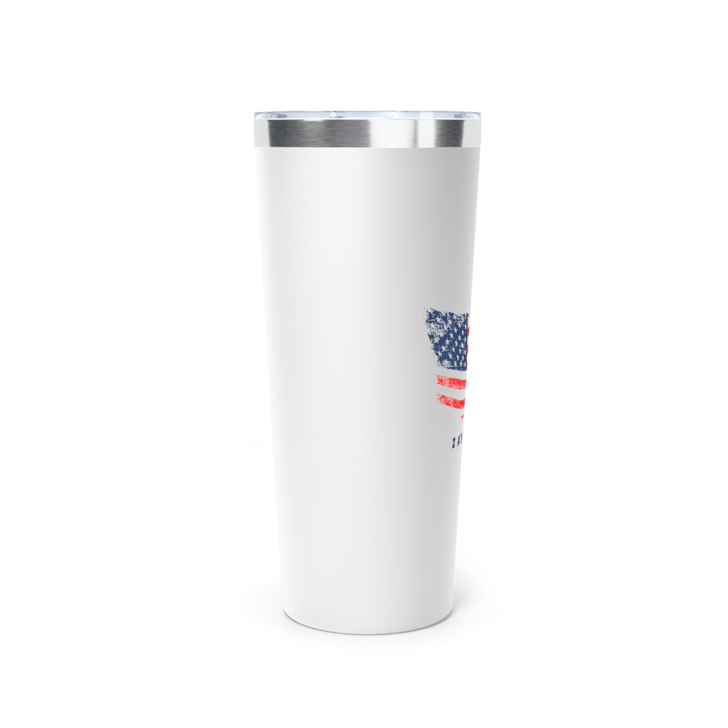 Flag- Copper Vacuum Insulated Tumbler, 22oz