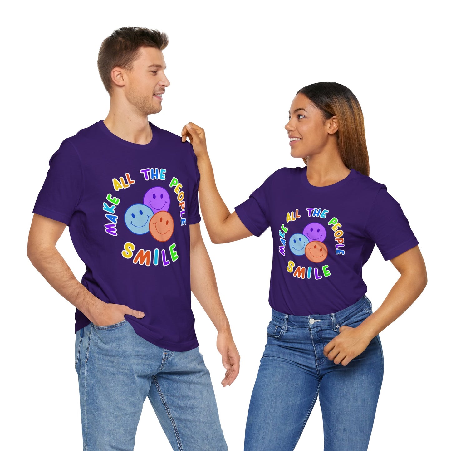 Make All The People Smile - Unisex Adult Tee