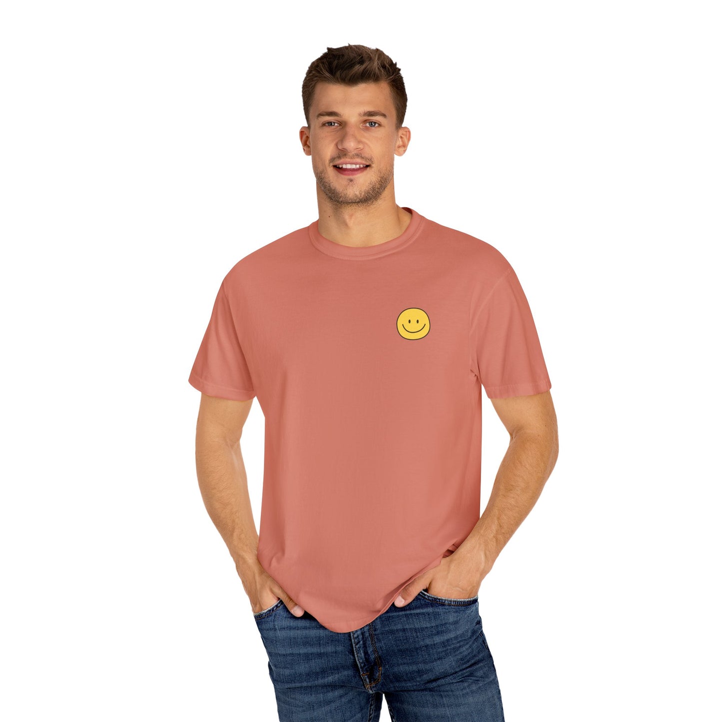 Show Up- Unisex Garment-Dyed T-shirt
