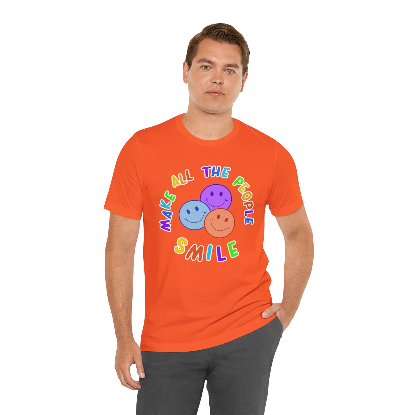 Make All The People Smile - Unisex Adult Tee