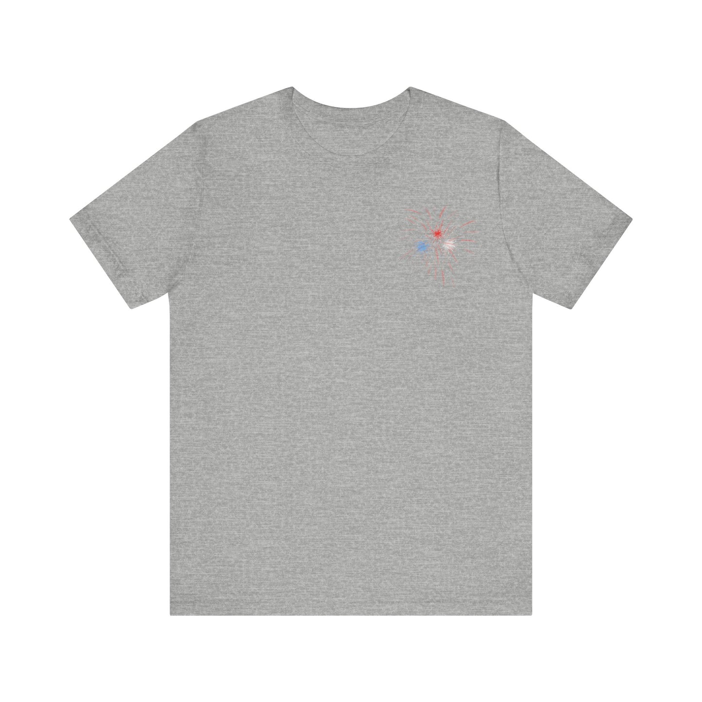 Firework Patriotic Tee - Unisex Jersey Short Sleeve Tee