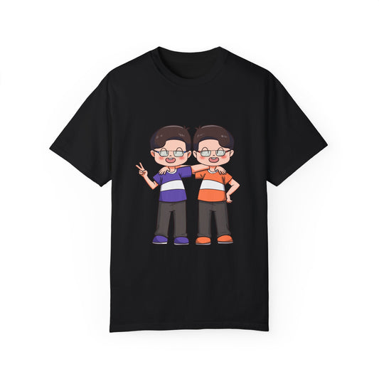 2 A's - Unisex Garment-Dyed T-shirt