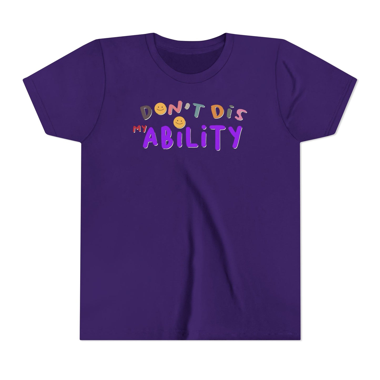 Don't Dis My Ability - Youth Tee