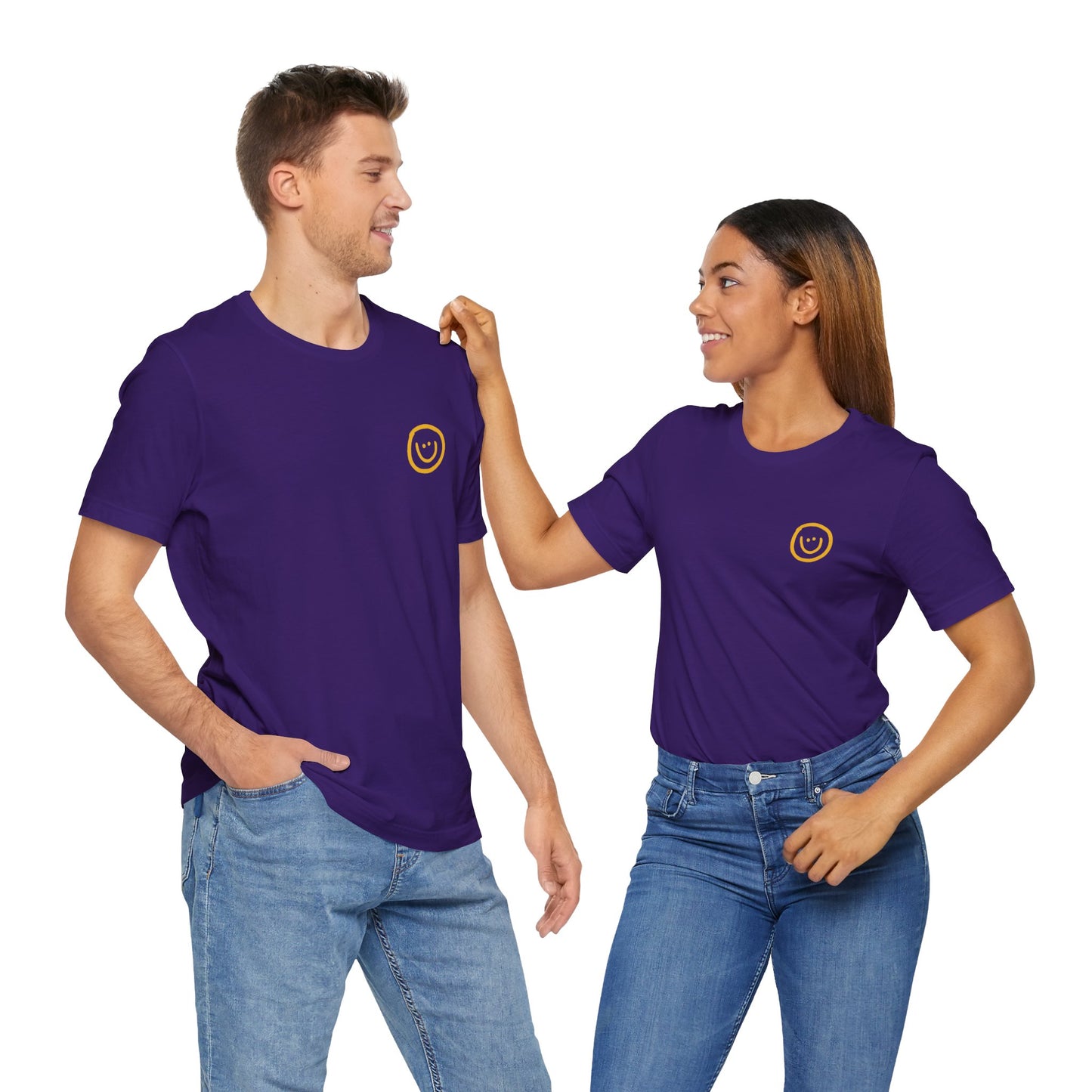 Make All The People Smile - Unisex Jersey Short Sleeve Tee