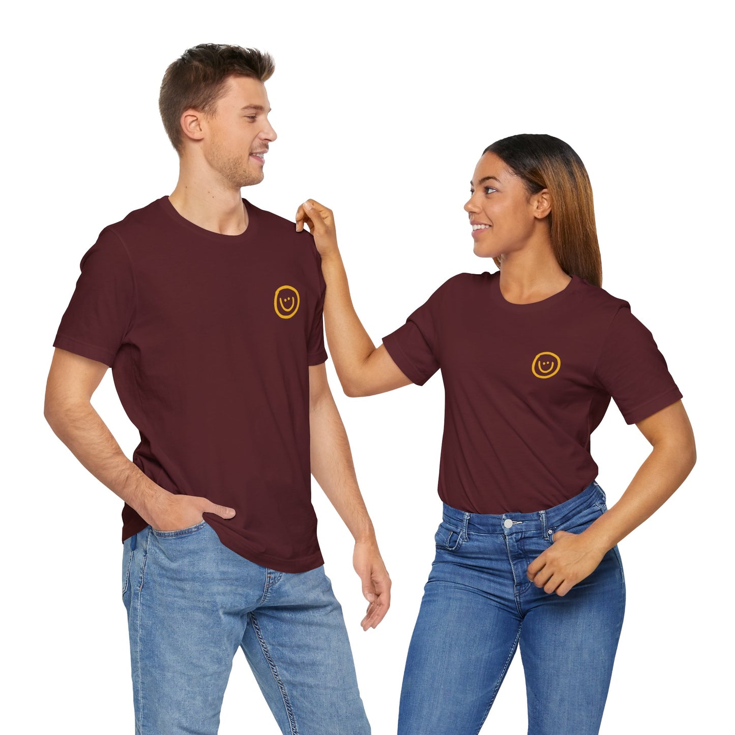 Make All The People Smile - Unisex Jersey Short Sleeve Tee