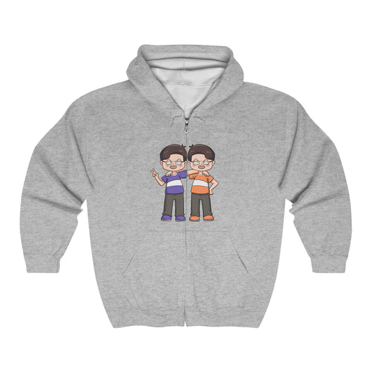2 A's - Unisex Heavy Blend™ Full Zip Hooded Sweatshirt