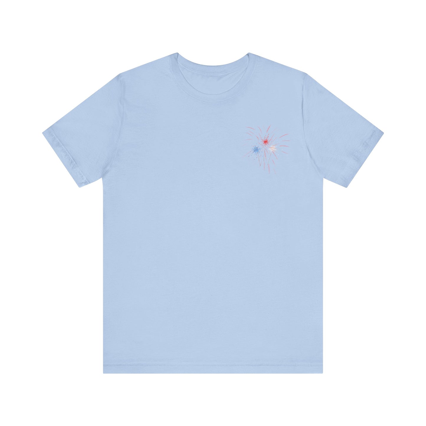 Firework Patriotic Tee - Unisex Jersey Short Sleeve Tee