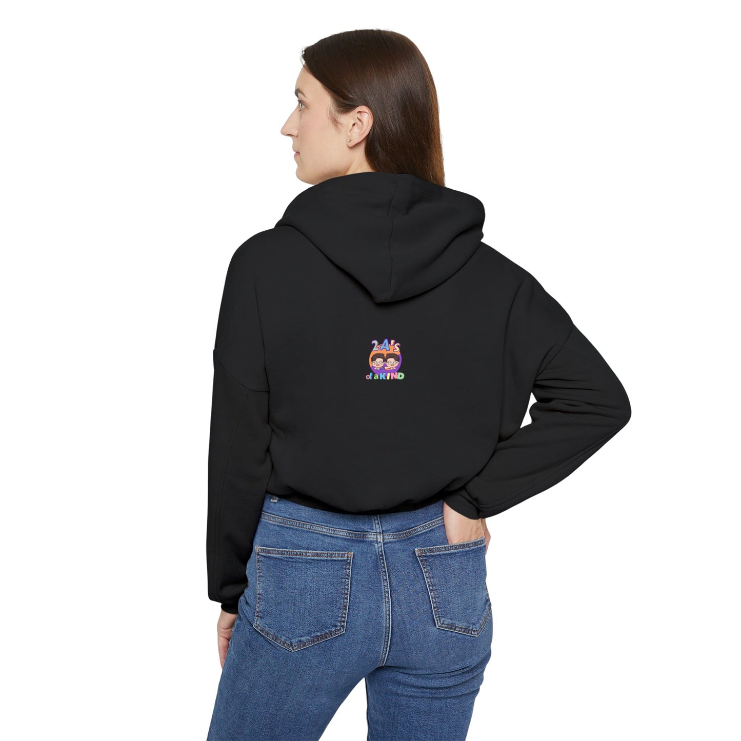 2 A's - Women's Cinched Bottom Hoodie