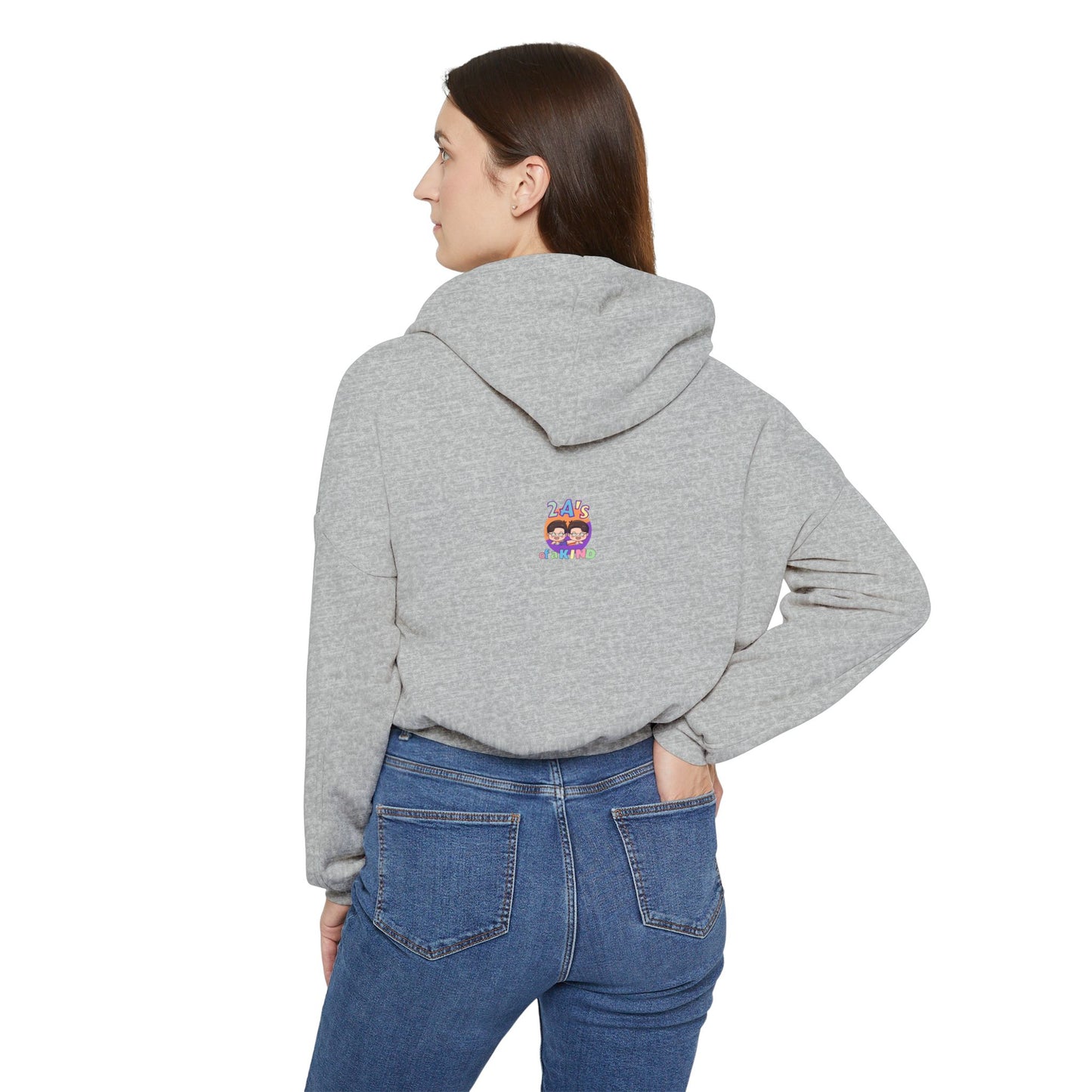 2 A's - Women's Cinched Bottom Hoodie