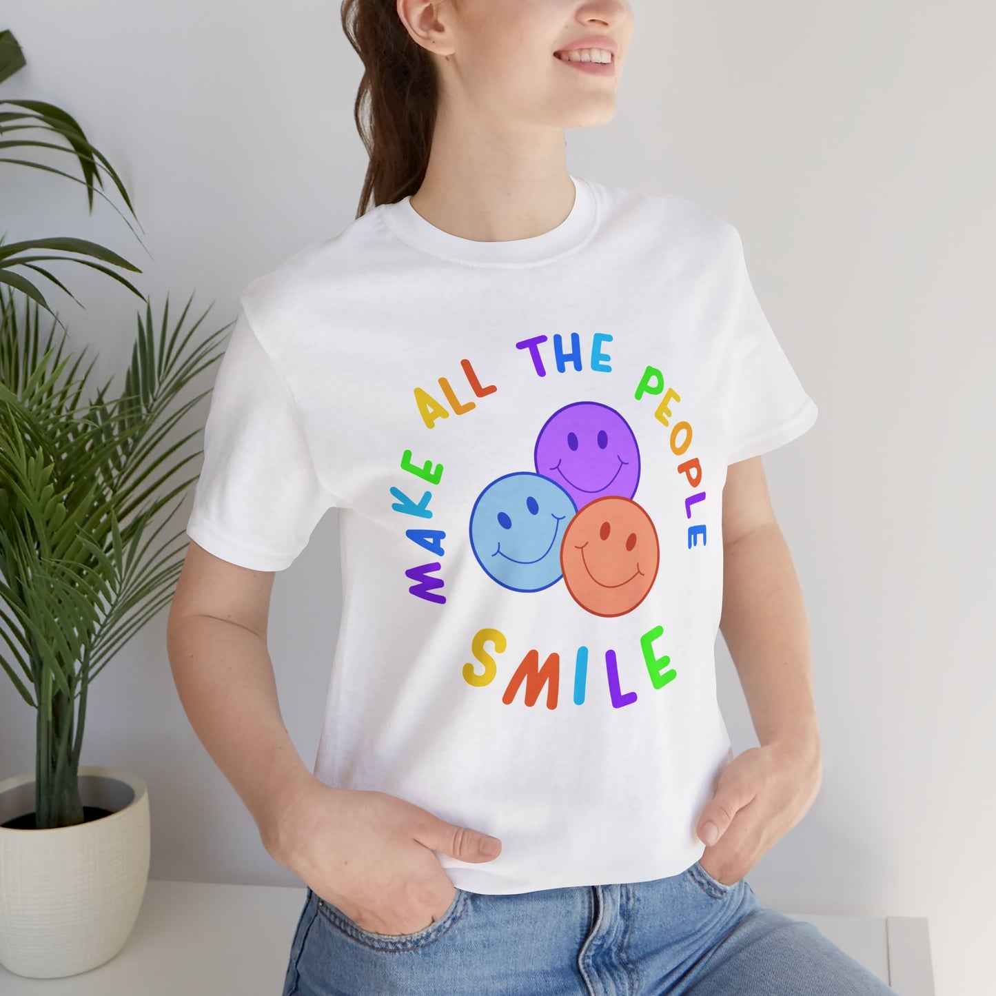 Make All The People Smile - Unisex Adult Tee