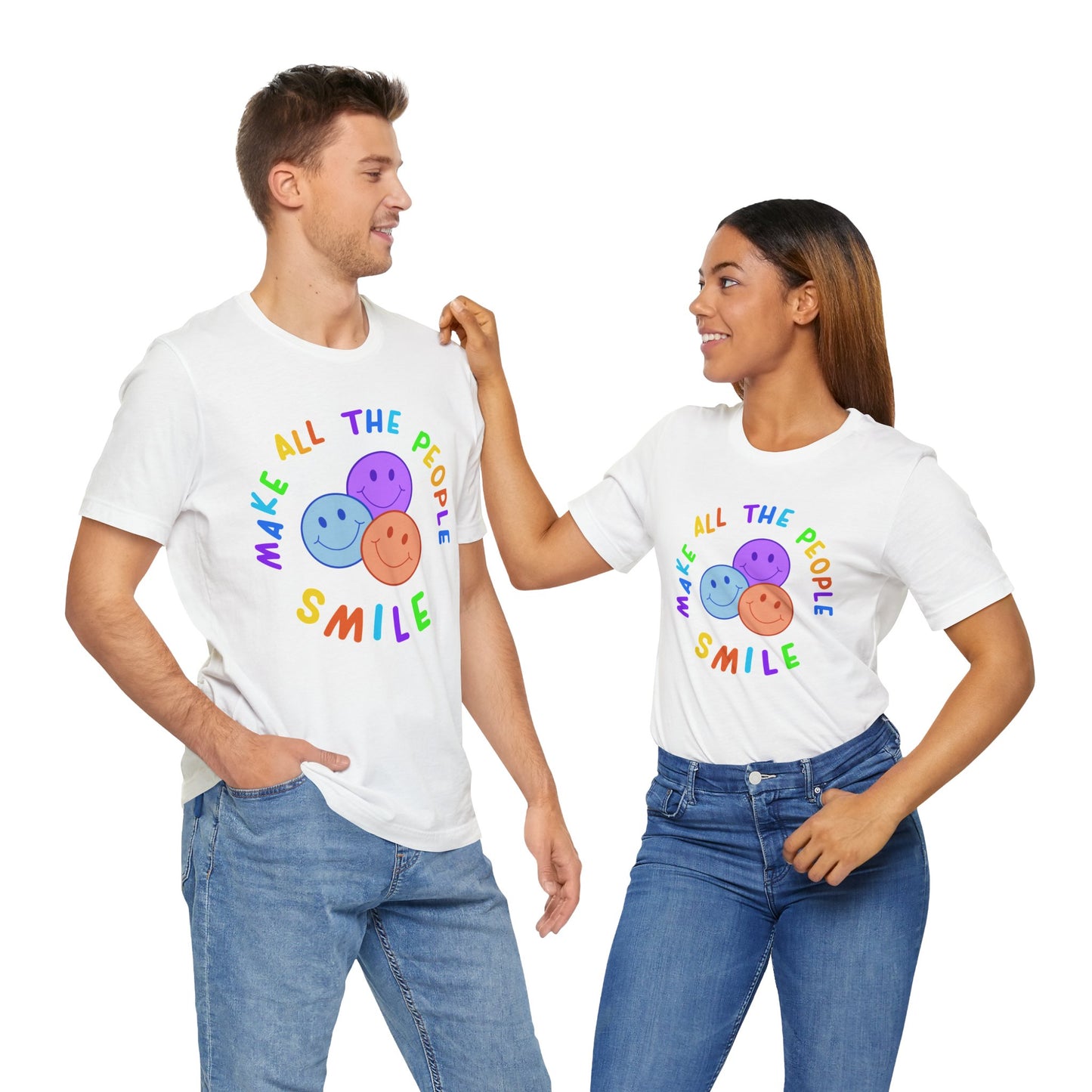 Make All The People Smile - Unisex Adult Tee