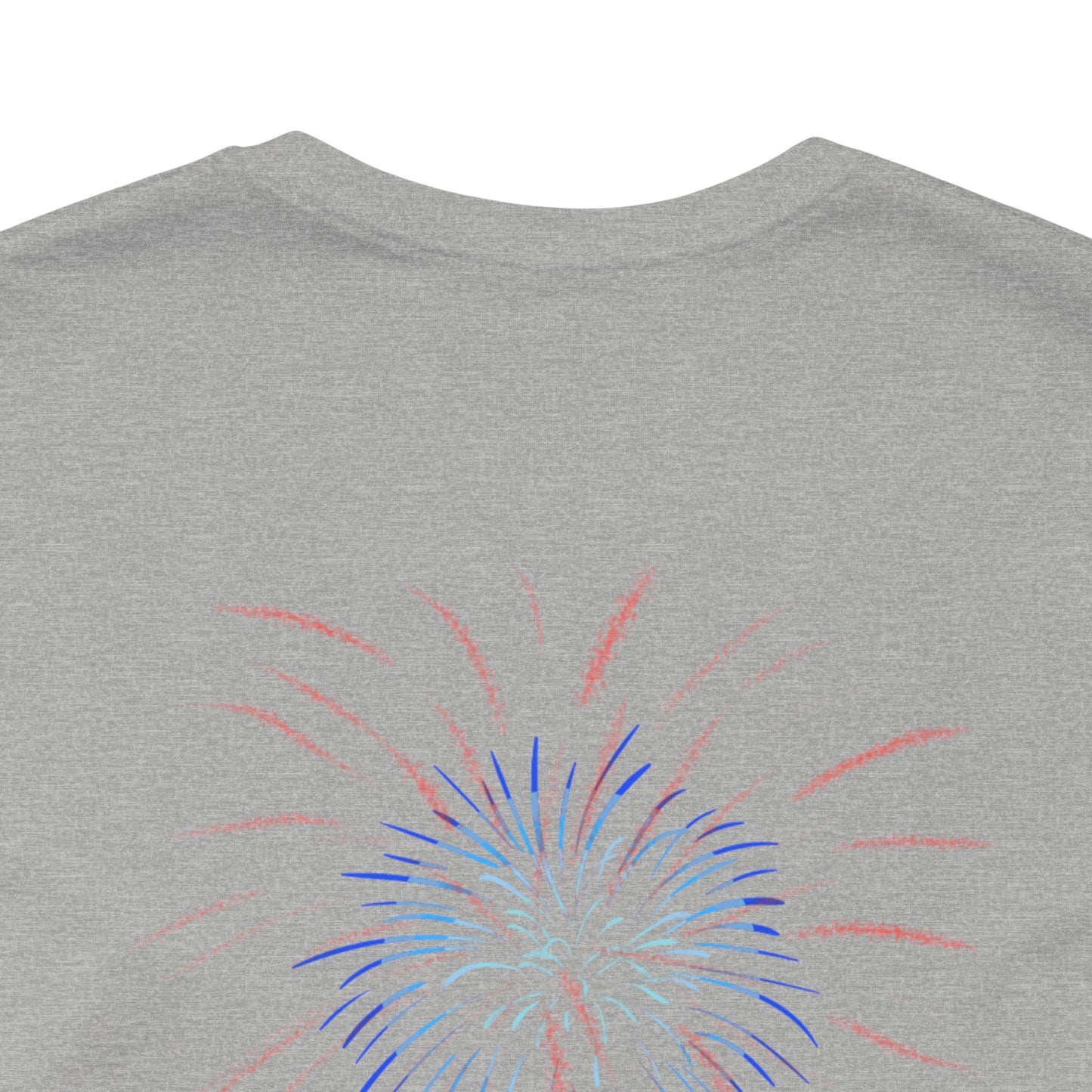 Firework Patriotic Tee - Unisex Jersey Short Sleeve Tee