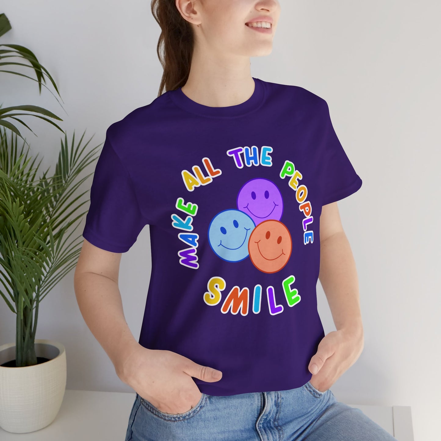 Make All The People Smile - Unisex Adult Tee