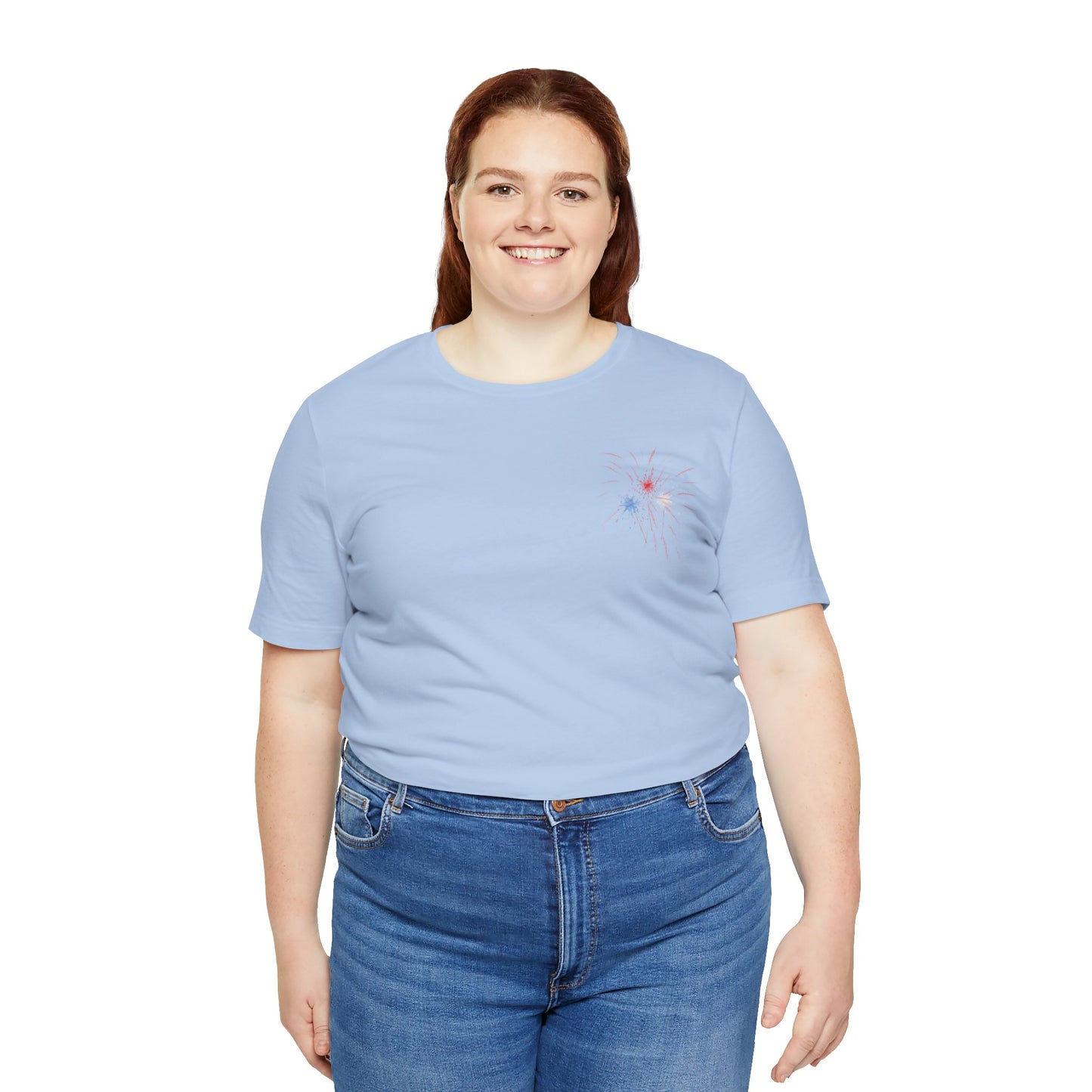 Firework Patriotic Tee - Unisex Jersey Short Sleeve Tee