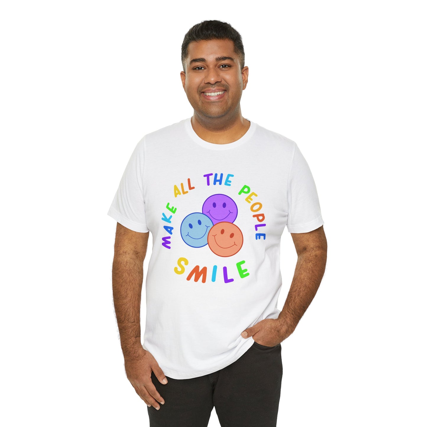 Make All The People Smile - Unisex Adult Tee