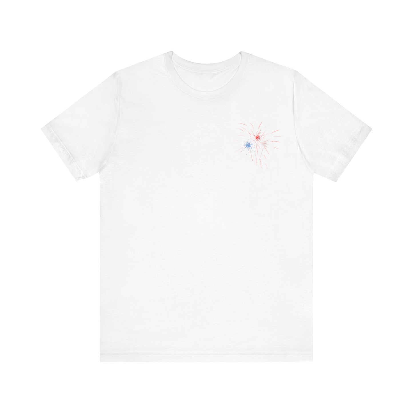 Firework Patriotic Tee - Unisex Jersey Short Sleeve Tee
