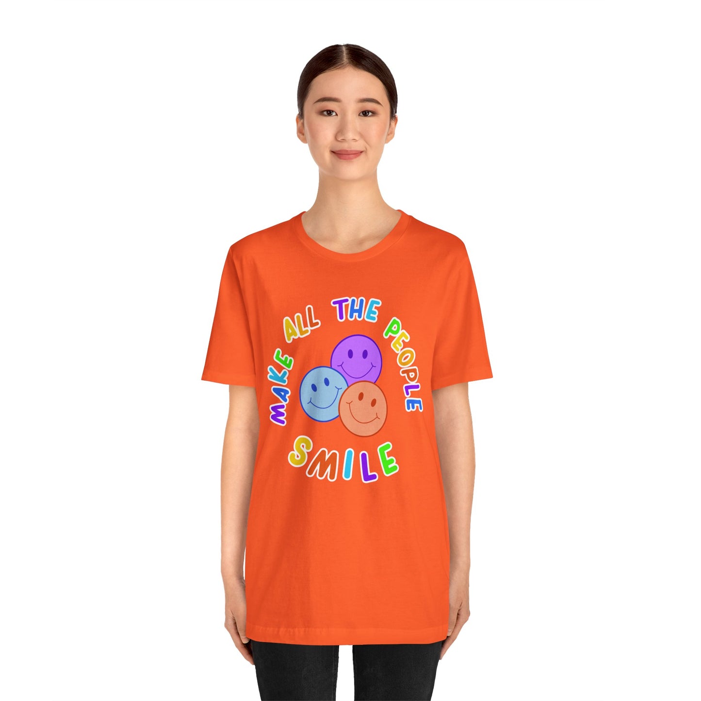 Make All The People Smile - Unisex Adult Tee