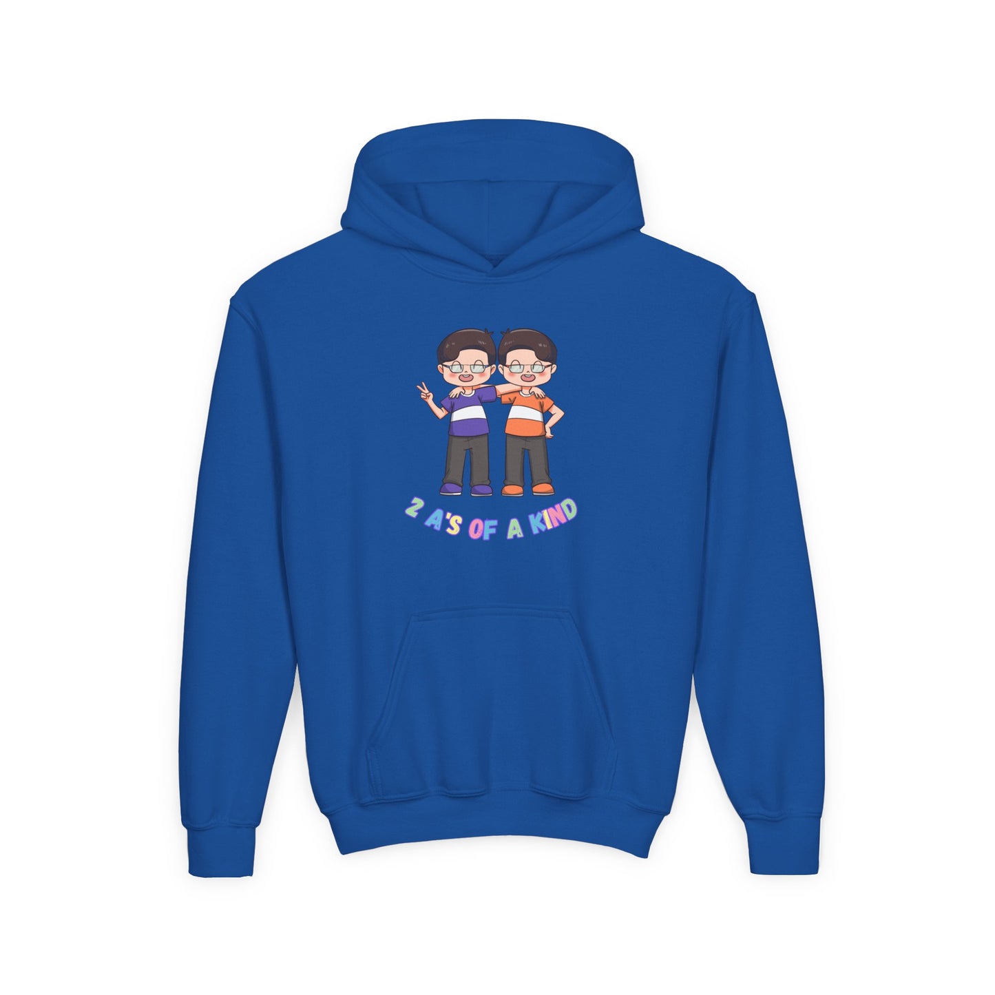 Make All The People Smile - Youth Heavy Blend Hooded Sweatshirt
