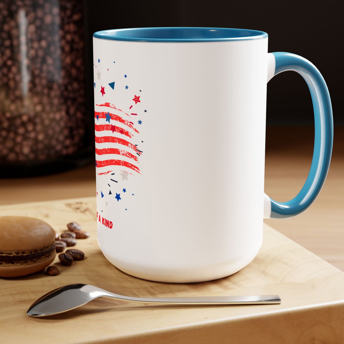 Flag - Two-Tone Coffee Mugs, 15oz