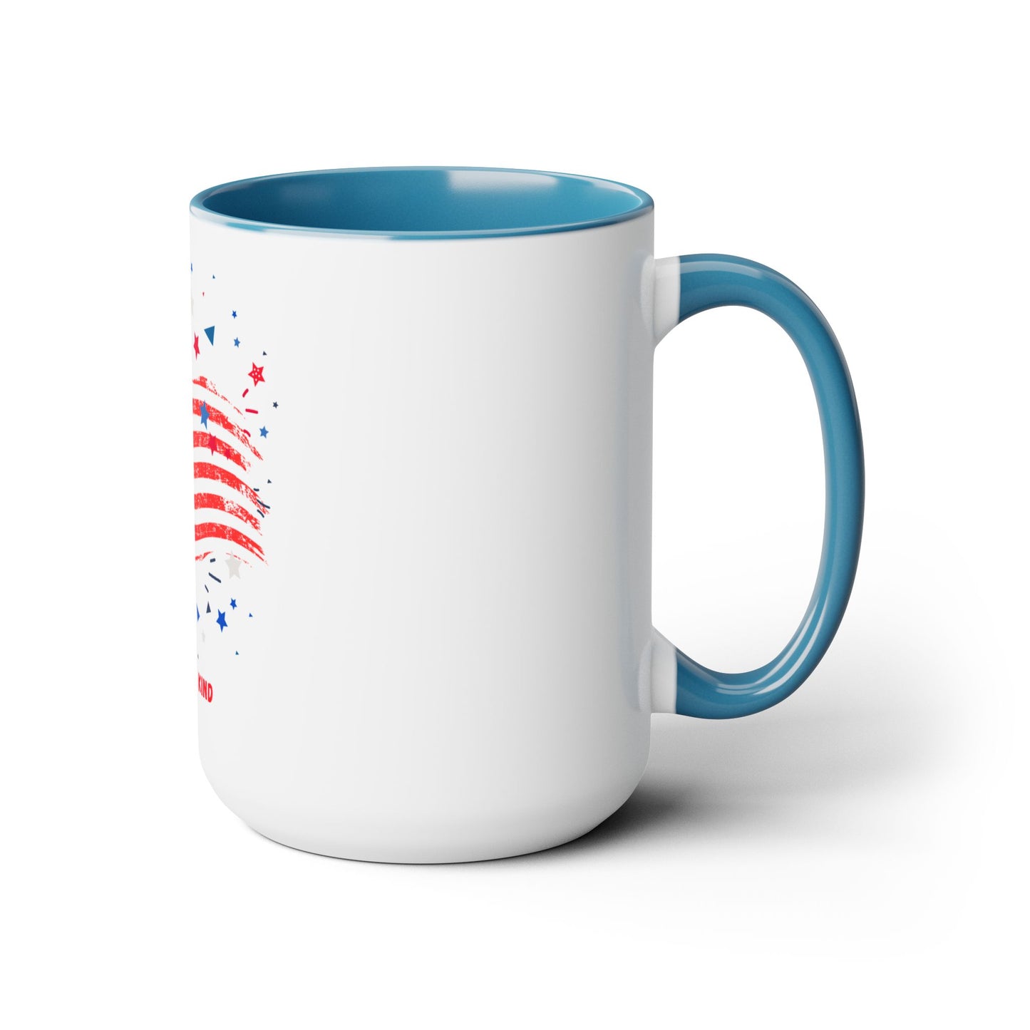 Flag - Two-Tone Coffee Mugs, 15oz