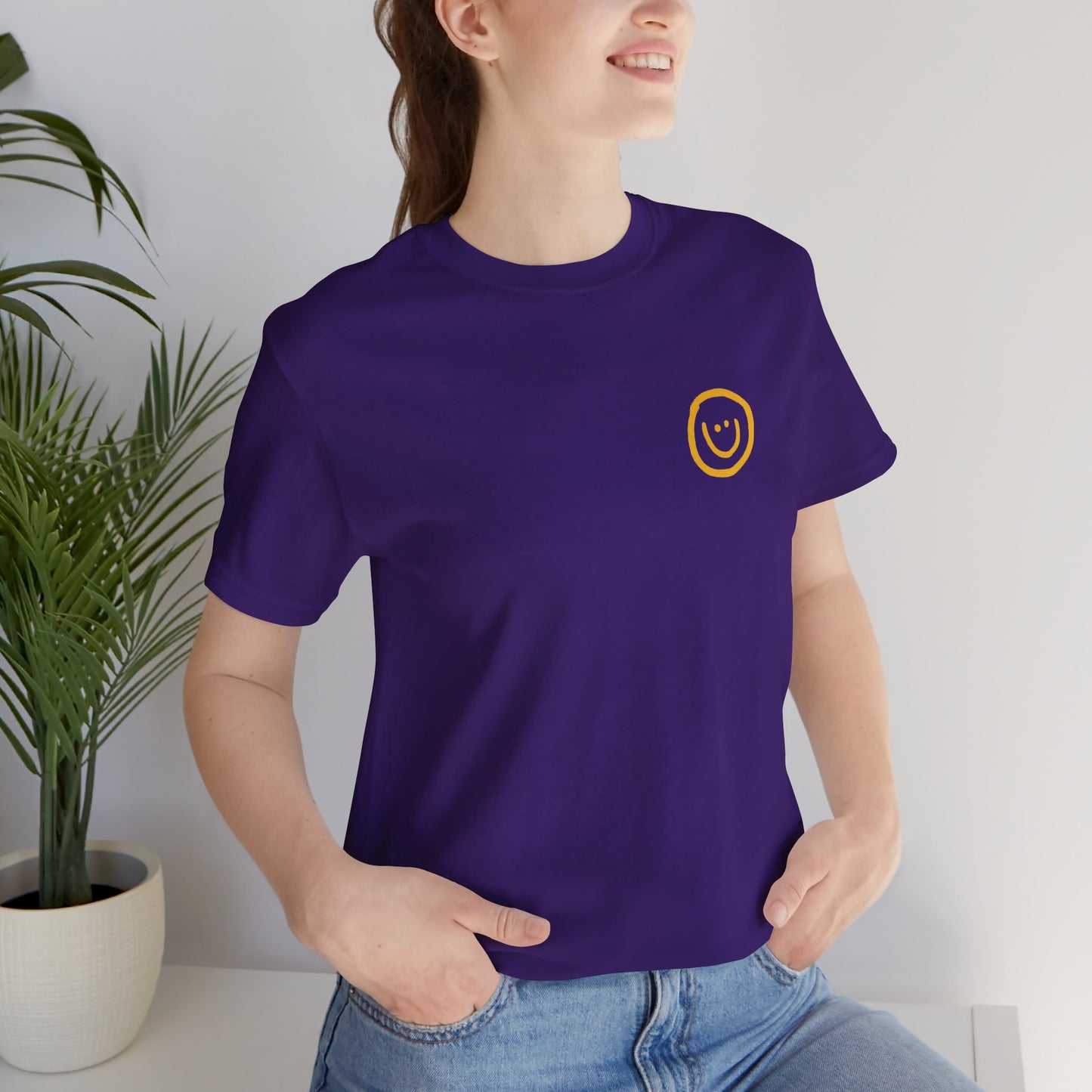 Make All The People Smile - Unisex Jersey Short Sleeve Tee