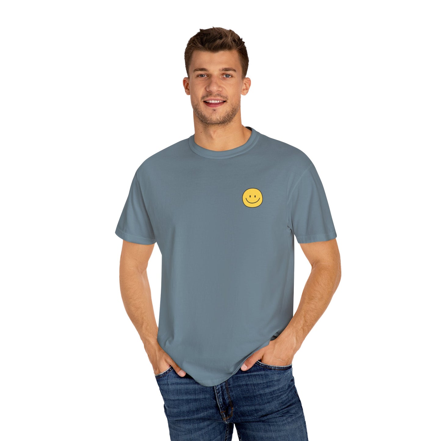 Show Up- Unisex Garment-Dyed T-shirt