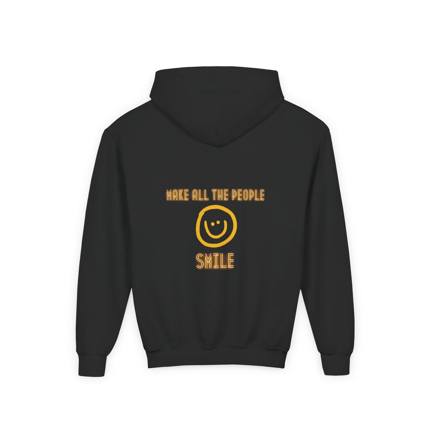 Make All The People Smile - Youth Heavy Blend Hooded Sweatshirt