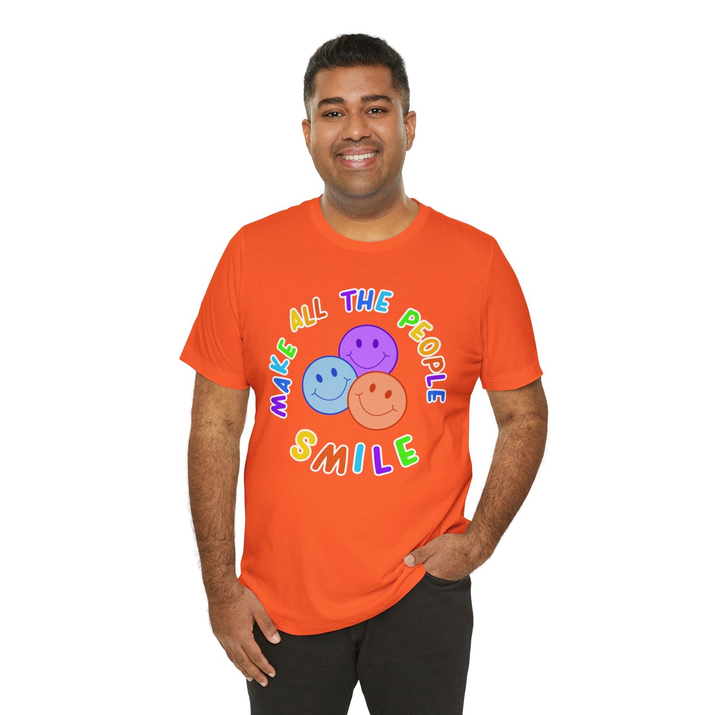 Make All The People Smile - Unisex Adult Tee