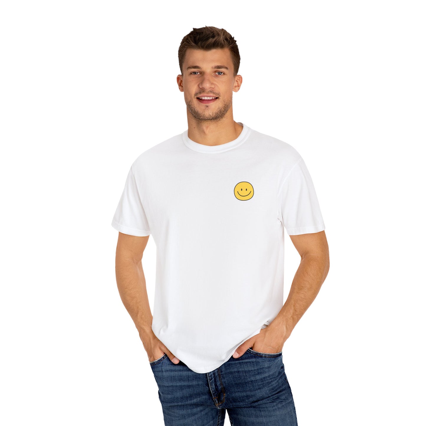 Show Up- Unisex Garment-Dyed T-shirt