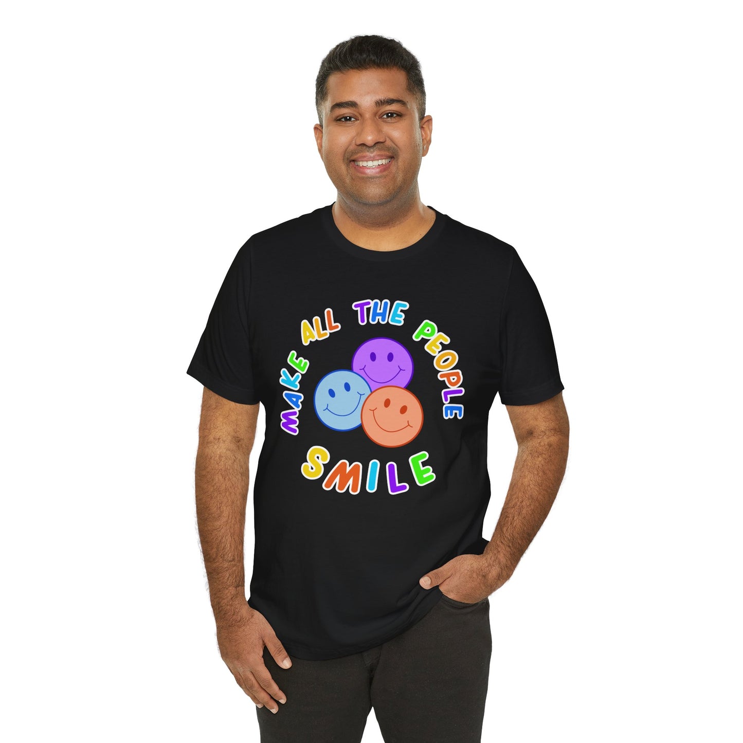 Make All The People Smile - Unisex Adult Tee