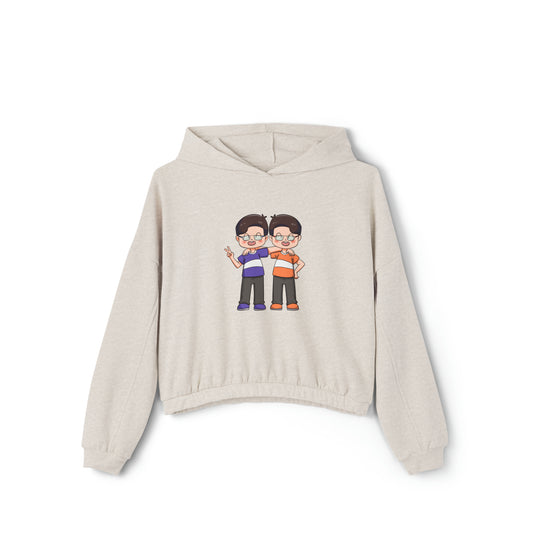 2 A's - Women's Cinched Bottom Hoodie