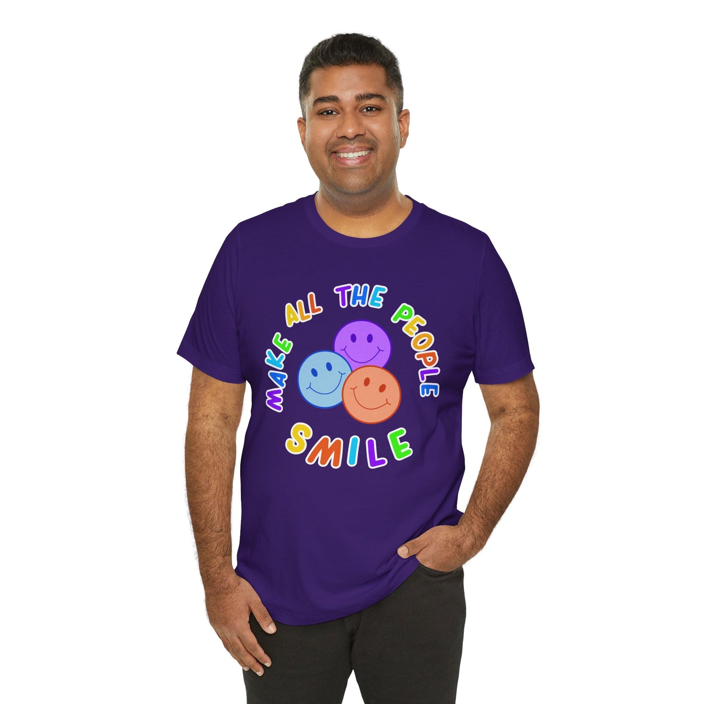 Make All The People Smile - Unisex Adult Tee