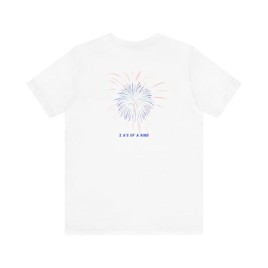 Firework Patriotic Tee - Unisex Jersey Short Sleeve Tee