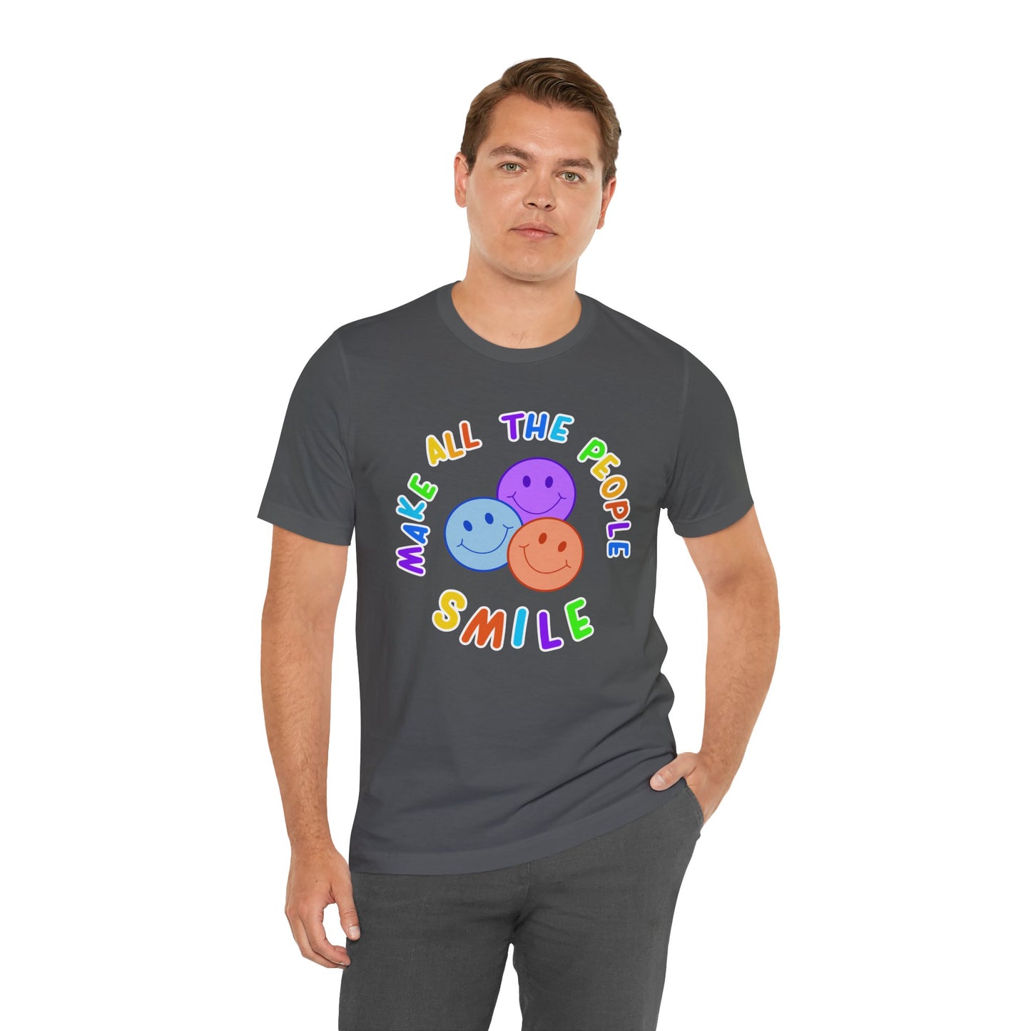 Make All The People Smile - Unisex Adult Tee