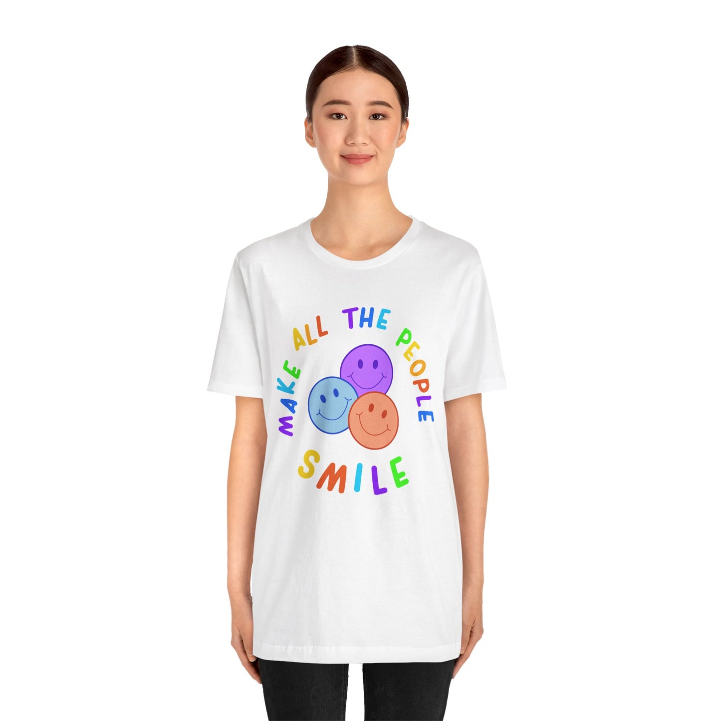 Make All The People Smile - Unisex Adult Tee
