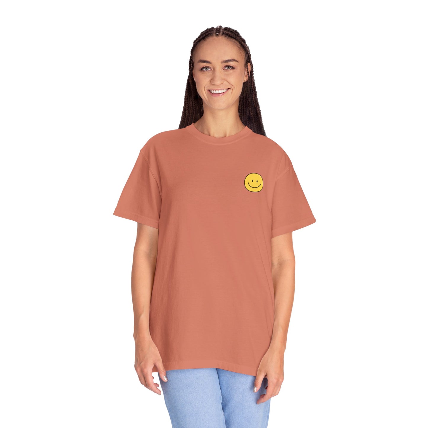 Show Up- Unisex Garment-Dyed T-shirt