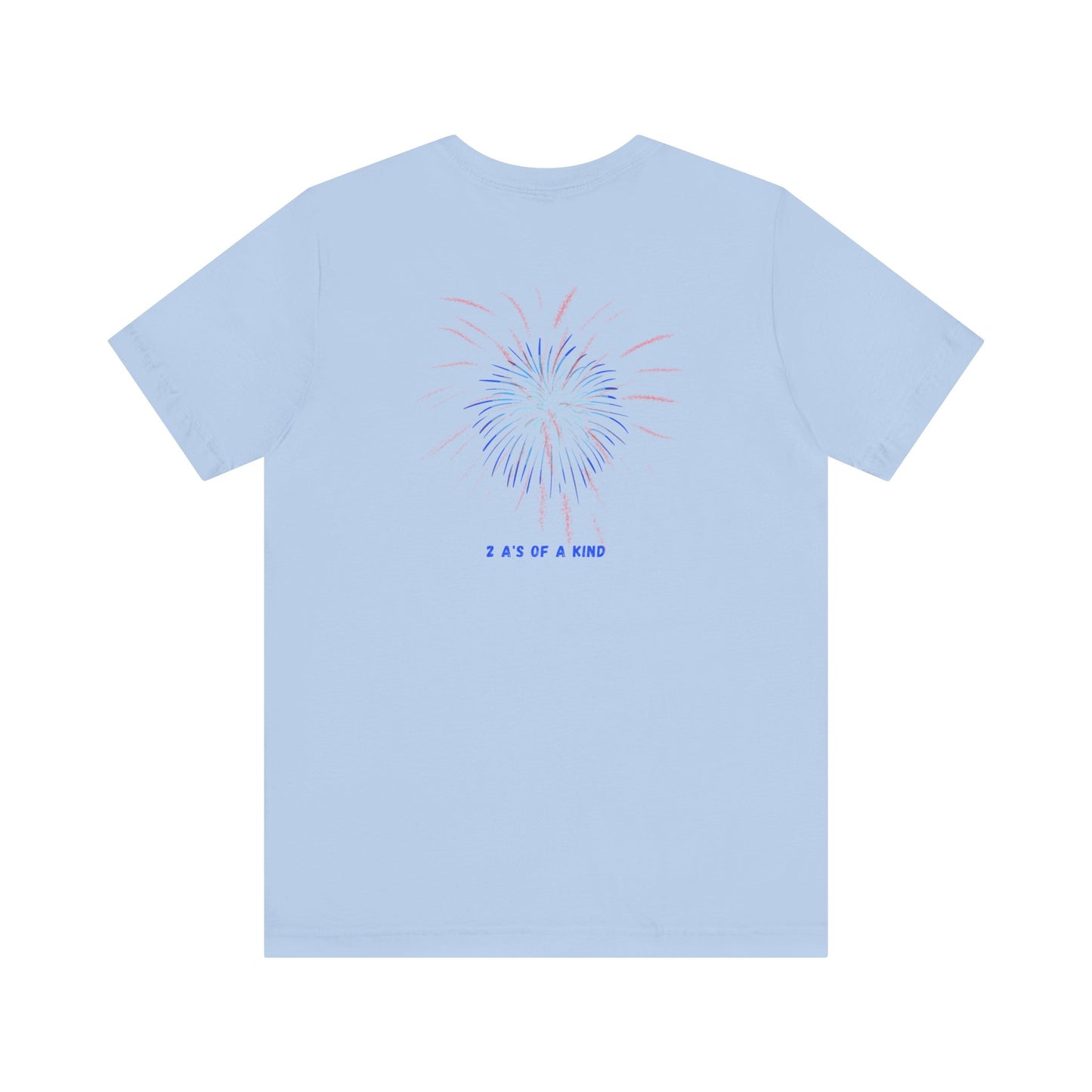 Firework Patriotic Tee - Unisex Jersey Short Sleeve Tee