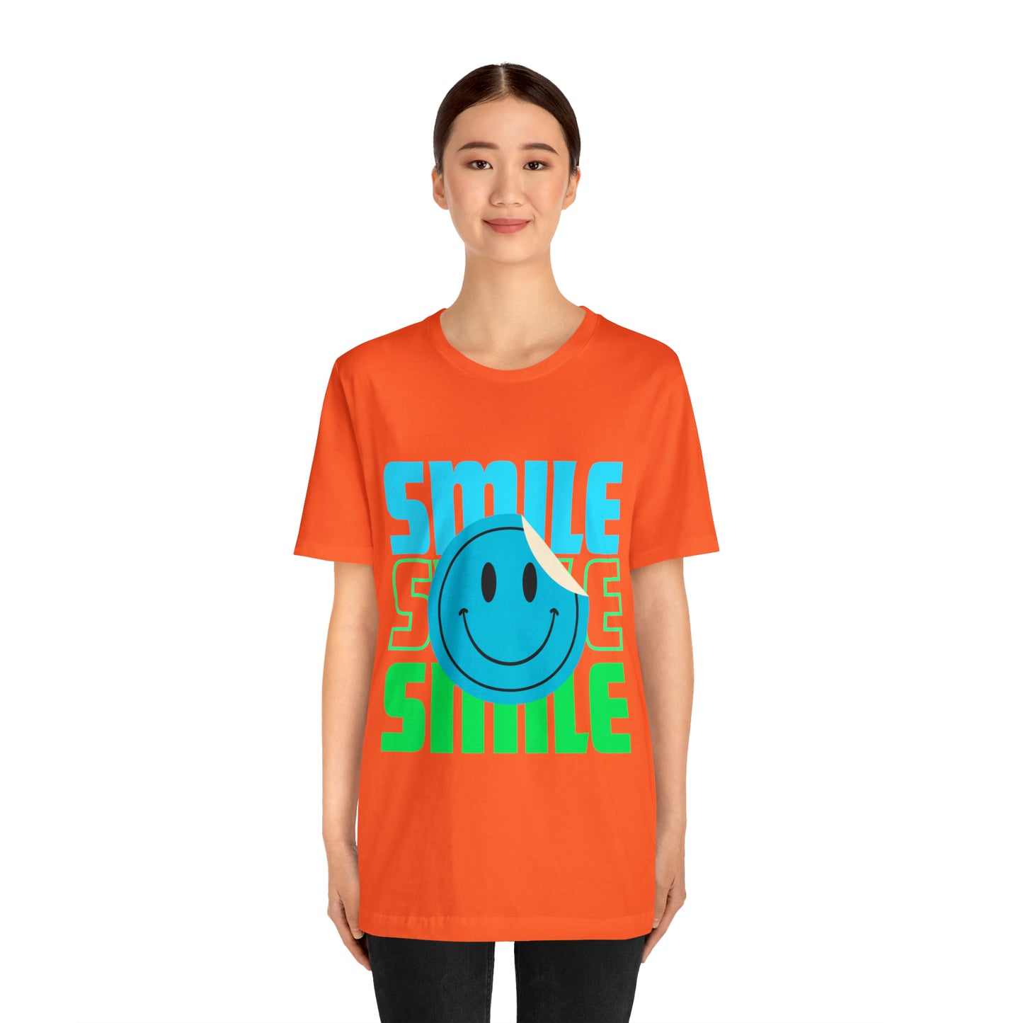 Smile  Unisex Jersey Short Sleeve Tee