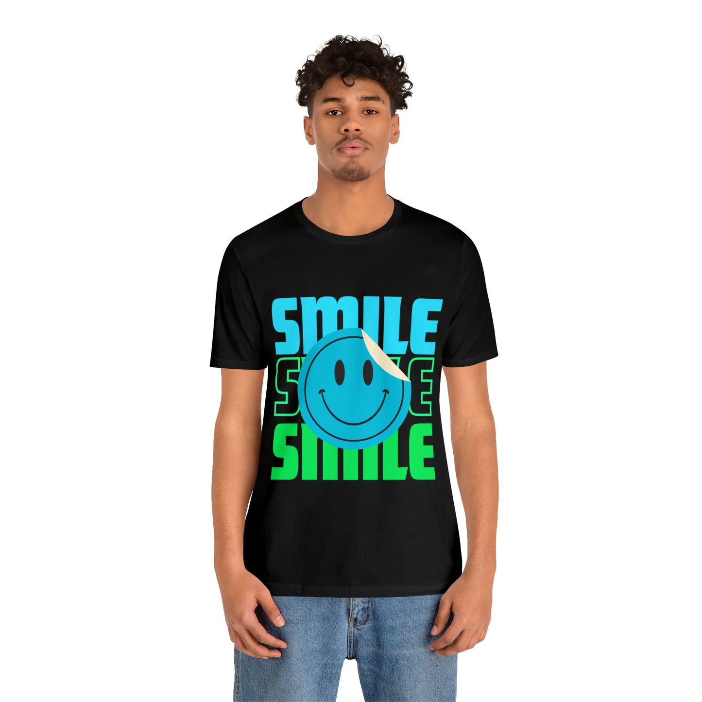 Smile  Unisex Jersey Short Sleeve Tee